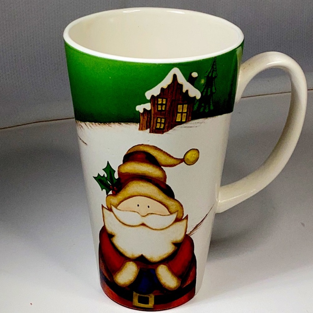 Tall Christmas Mugs